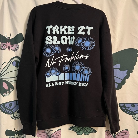 Take it slow crew sweater - Picture 2 of 3